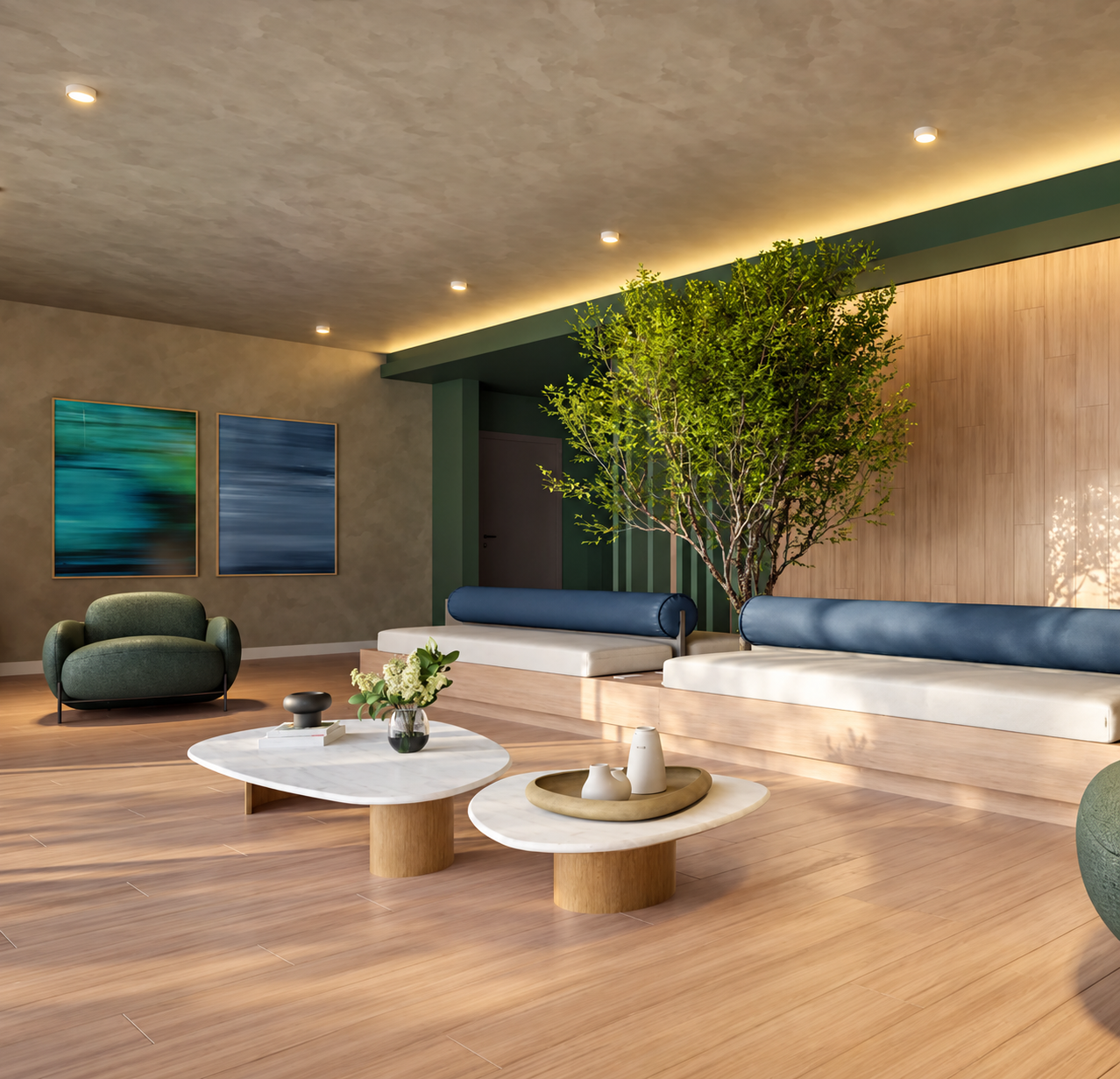 Lobby do Auro Taguatinga